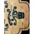 1890s Antique Beige Dragon Ningxia Chinese Hand Knotted Pile Square Small Rug For Sale - Image 4 of 7