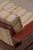 Red Brutalist Burgundy 3-Seater Sofa with Striped Upholstery, 1970s For Sale - Image 8 of 18