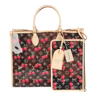 x TM Monogram Cherry Crystal Onthego GM For Sale