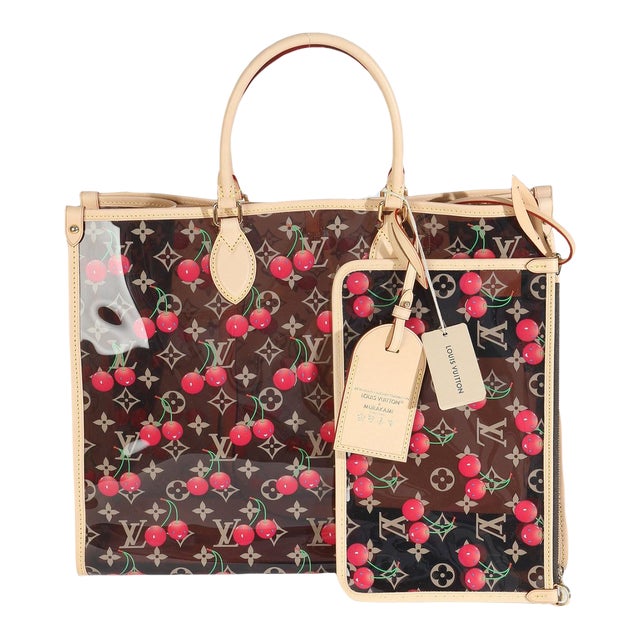 x TM Monogram Cherry Crystal Onthego GM For Sale