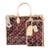 x TM Monogram Cherry Crystal Onthego GM For Sale
