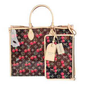 x TM Monogram Cherry Crystal Onthego GM