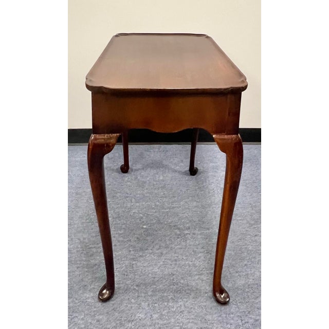 Brown Late 18th Century English Queen Anne Tea / Side Table For Sale - Image 8 of 11
