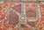 Vintage Persian Shahsavan Soumak Tribal Rug, Handwoven Wool & Silk, Geometric Pattern, Ivory & Red, 4x7 For Sale - Image 15 of 18
