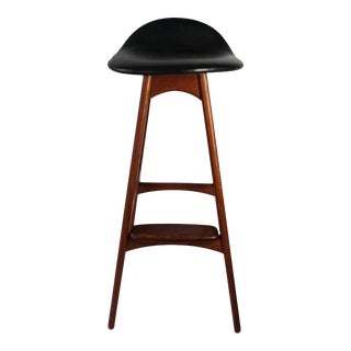 Danish Modern Erik Buch for Oddense Maskinsnedkeri Stool For Sale