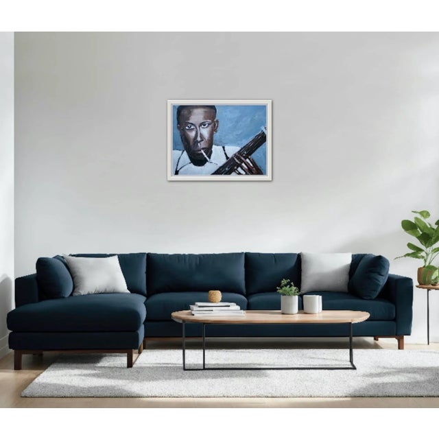 Contemporary Portrait African American Blues Musician 27 Club For Sale - Image 11 of 12