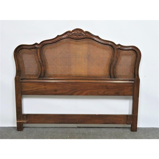 Drexel Touraine French Style Cherry Queen Headboard Chairish