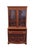 Vintage Antique Solid Mahogany Traditional Duncan Phyfe Inspired 39" China Cabinet 1236 For Sale - Image 9 of 15