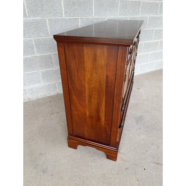 Traditional Craftique Mahogany Federal Style 54" Sideboard-Buffet For Sale - Image 3 of 17