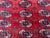Red Turkmen Bokhara Hand-Knotted Wool Rug - 3'6" X 5'3" For Sale - Image 6 of 12