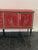 Credenza by Umberto Mascagni Rosso Bordeaux, 1950s For Sale - Image 14 of 14