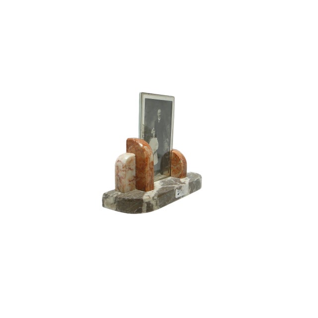 Art Deco Stone Frame, Belgium, 1930s, in Very Good conditions. Designed 1920 to 1949