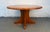 Mid-Century Modern Mid-Century Modern Round Teak Coffee Table With Sculptural Pedestal Base For Sale - Image 3 of 11