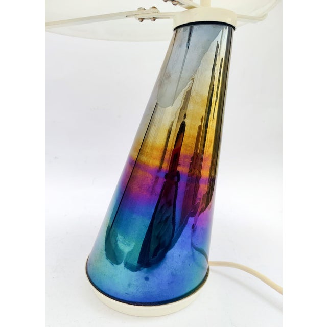 Vintage Murano Glass Table Lamp by Gambaro and Tagliapietra, 1980s For Sale - Image 6 of 15