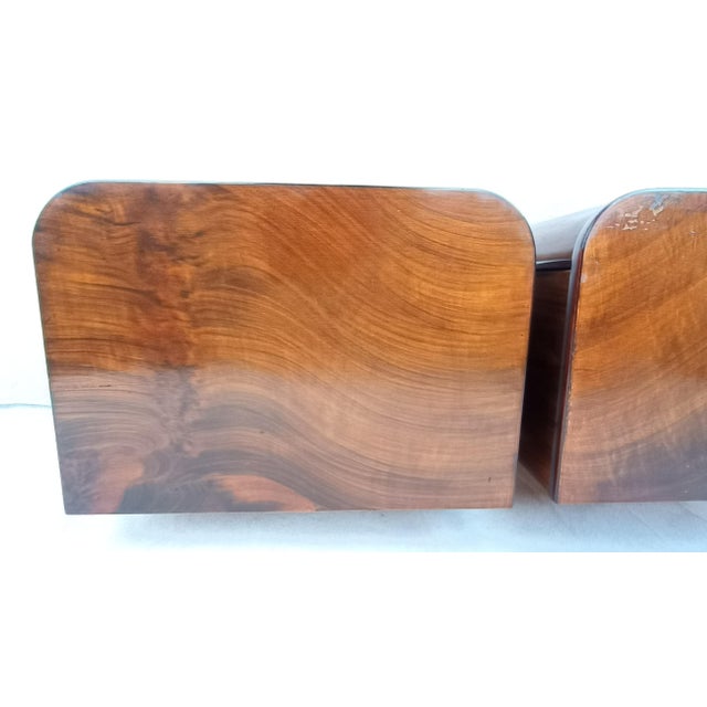 1960s Bedside Tables by Jindřich Halabala for Up Závody, 1960s, Set of 2 For Sale - Image 5 of 17