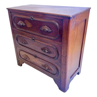 American Oak Three-Drawer Chest, 1890s For Sale