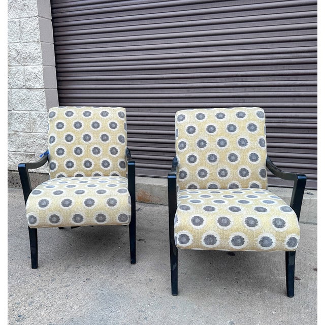 Hooker Furnishings Sam Moore Dante Exposed Wood Chairs, a Pair For Sale - Image 9 of 18