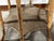Antique Japanoise Bamboo Table With Leather Top For Sale - Image 9 of 14