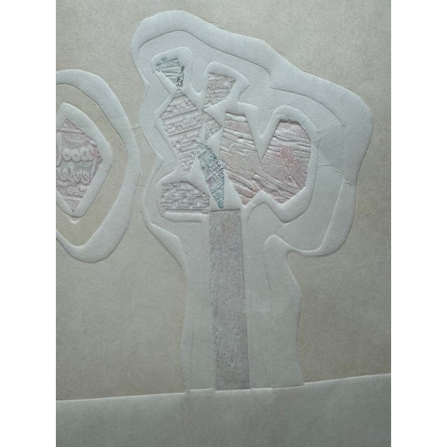 1990s 1990s Sherry Schrut Pastel Original Print, Framed For Sale - Image 5 of 12