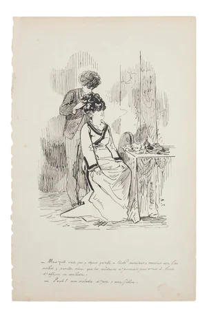 Scenographies - Set of 3 Original Lithographs by European Master Early 1900 Early 20th Century