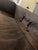 Brown Vintage 5 Drawer Desk For Sale - Image 8 of 8
