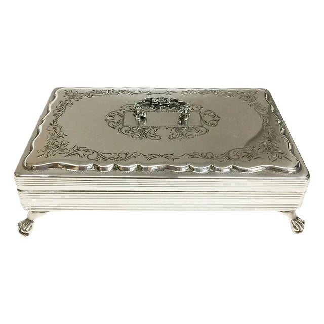 Dutch Biedermeier Style Silver Spoon Box with Mocca Spoons, Set of 11 For Sale