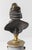 Metal 18th or 19th Century French Bronze Bust of Philosopher Jacques Rousseau on Marble Base For Sale - Image 7 of 10