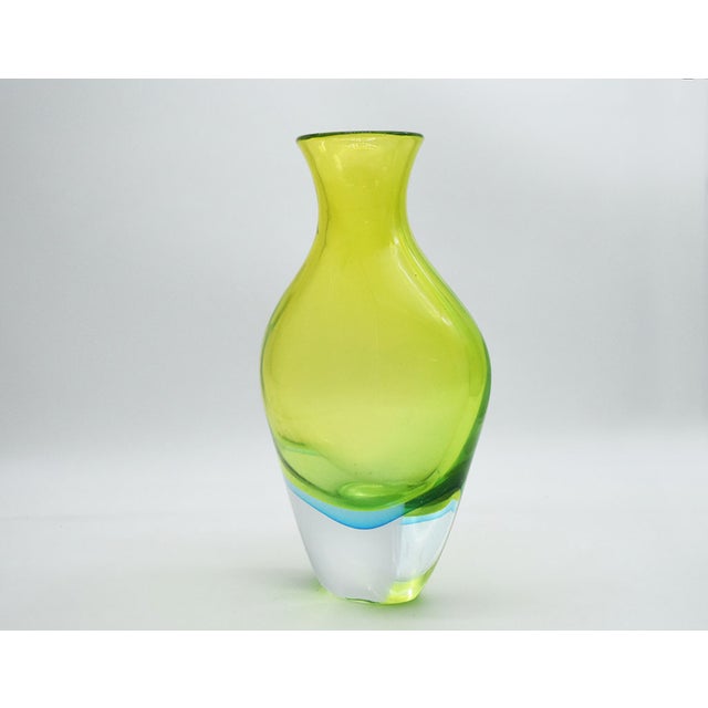 1960s Large Sommerso Vase by Flavio Poli for Seguso Vetri D'arte, 1960s For Sale - Image 5 of 10