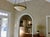 Urban Archaeology Urban Archaeology Alabaster Bowl Chandelier 25” For Sale - Image 4 of 5