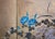 1950s 1950-1960s Showa Era Pair of Painted Japanese Byobu Screens For Sale - Image 5 of 18