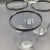 Crystal Platinum Rim Dorothy Thorpe Tumblers-Set of 5 For Sale - Image 10 of 12