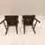 Brown Vintage Children's Windsor Style Solid Wood School Desk Chairs- A Pair For Sale - Image 8 of 12