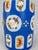 Glass Late 19th-Century Cobalt Blue Opaline Glass Perfume Bottle With Hand-Enameled Florals For Sale - Image 7 of 9