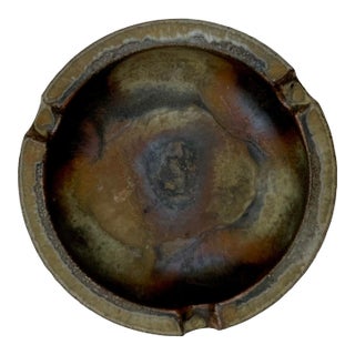 Mid-Century Danish Studio Pottery Ashtray From Axella, 1960s For Sale