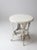 Antique White Wicker Table For Sale - Image 6 of 13