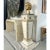 1970s Sendelbach Signed Gold Painted Clay Bust of Young Boy on Slate Base For Sale - Image 5 of 12