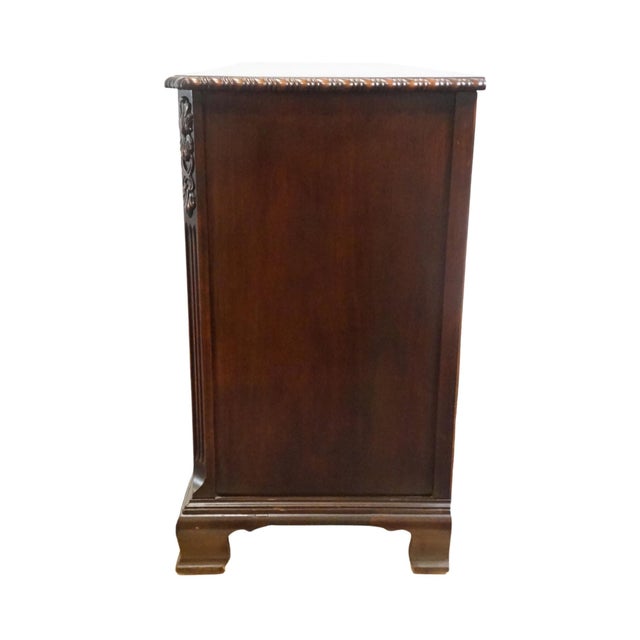 Bernhardt Furniture Solid Mahogany Traditional Federal Style 63" Buffet For Sale - Image 12 of 16