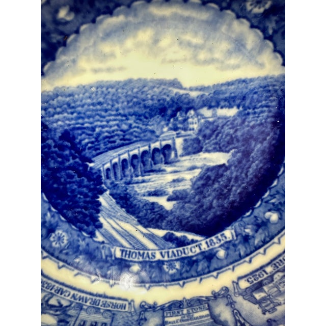 Baltimore & Ohio Railroad Souvenir Plate For Sale - Image 4 of 8