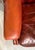 Mid-Century Scandinavian-Made Chippendale-Style Leather Windback Chair For Sale - Image 9 of 11