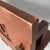 Art Deco Italian Bench in Red Wood, 1930s For Sale - Image 15 of 18