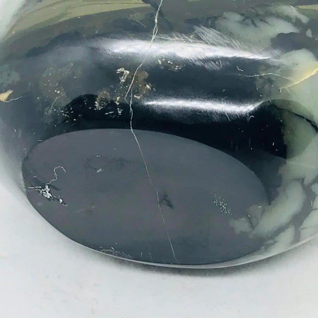 Vintage Black Stone Snuff Bottle For Sale - Image 9 of 12