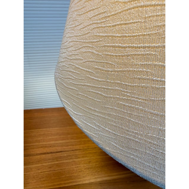 Ginger Jar Eggshell Ceramic Table Lamps, Pair For Sale - Image 4 of 12