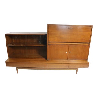 Cabinet Bar From the Dania Series by Merton Gershun for American of Martinsville For Sale
