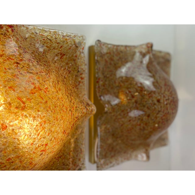 Murano Glass Ceiling Lamps, 1970s, Set of 2 For Sale - Image 12 of 18