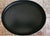 Black Vintage Map of the Americas North and South America Black Metal Wastebasket Bin For Sale - Image 8 of 8