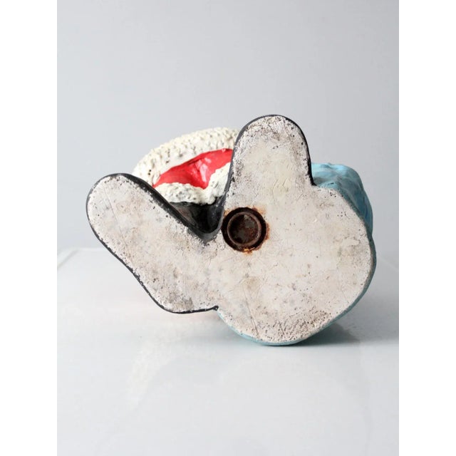 Santa Claus Christmas Statue Coin Bank Circa 1973 For Sale - Image 9 of 13