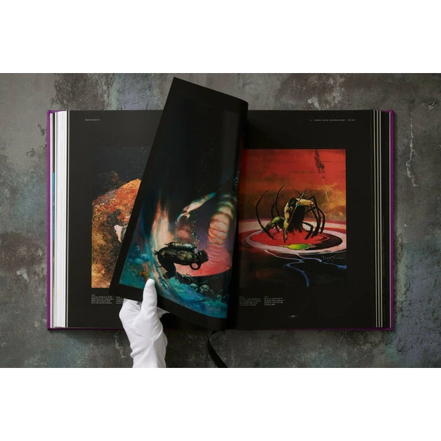 Paper TASCHEN Books, "The Fantastic Worlds of Frank Frazetta" Collector's Edition, numbered For Sale - Image 7 of 11