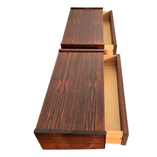Floating Bedside Tables by Melvin Mikkelsen, 1960s, Set of 2 For Sale