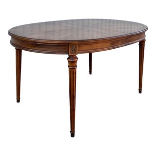 Henredon Regency Oval Dining Table For Sale