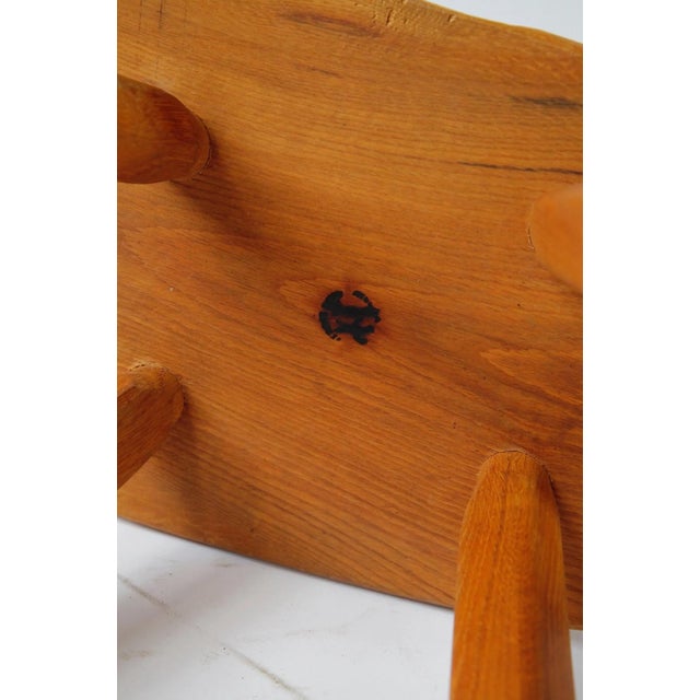 Vintage Artisan Stools by Atelier André Smalle, Belgium, 1960s, Set of 2 For Sale - Image 9 of 10